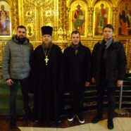 Краснодарская арт-группа «LARGO» посетила храм святых Мефодия и Кирилла в Саранске